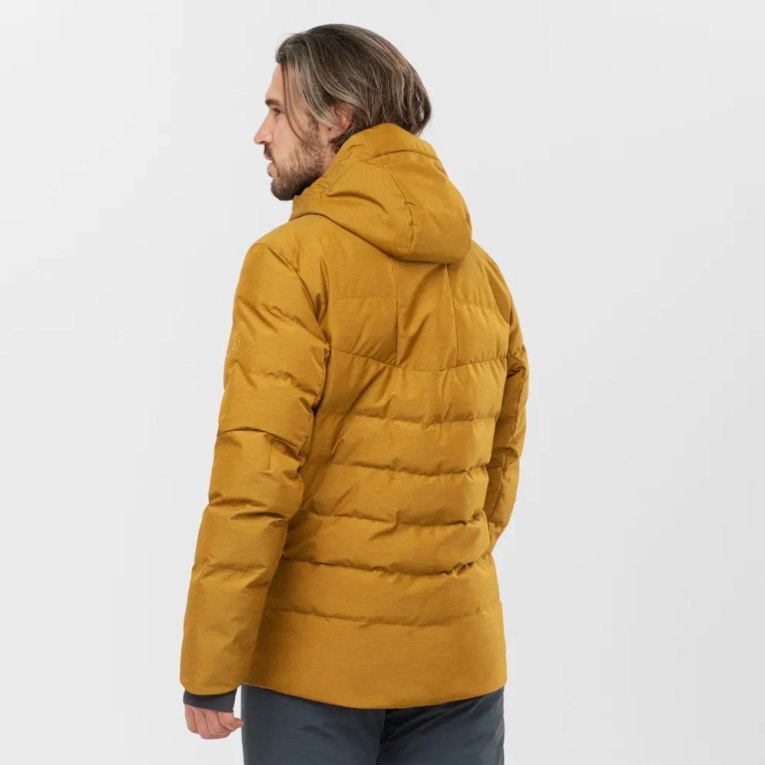 Chaquetas De Esquí Salomon Snowshelter Insulated Hombre Marrom | MX OUXT143